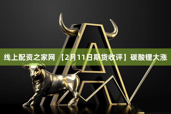 线上配资之家网 【2月11日期货收评】碳酸锂大涨