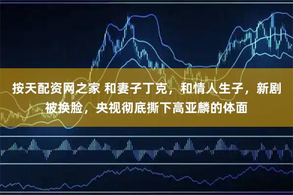 按天配资网之家 和妻子丁克，和情人生子，新剧被换脸，央视彻底撕下高亚麟的体面